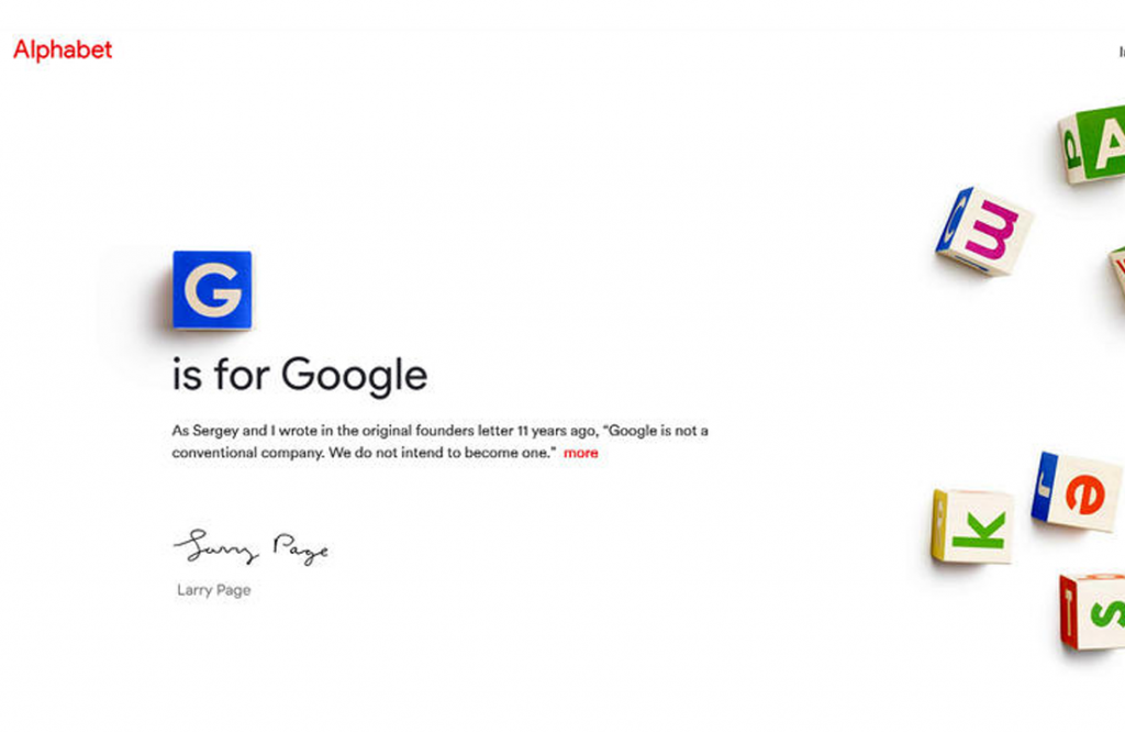 Google Alphabet - GeekTecno