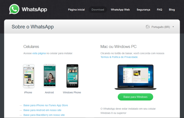 WhatsApp Windows e Mac OS